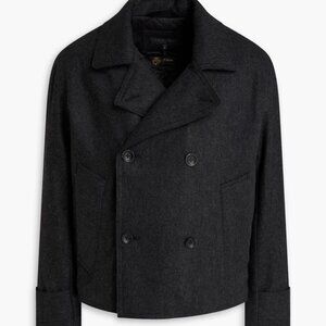 NWT!! rag & bone Eddy double-breasted wool-blend felt jacket - Large RETAIL $798